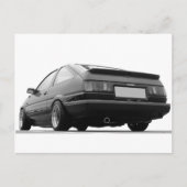 Carte Postale AE86 noir et blanc (Devant)