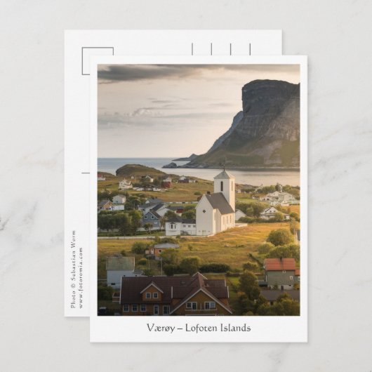 Carte Postale æ røy (Devant / Derrière)