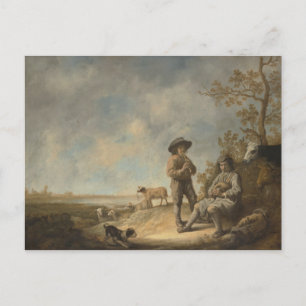 Carte Postale Aelbert Cuyp - Bergers de tuyauterie