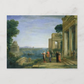 Carte Postale Aeneas et Dido à Carthage, 1675 (Devant)