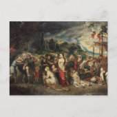 Carte Postale Aeneas se prépare à conduire les Trojans en exil (Devant)