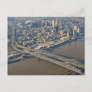 Carte Postale Aerial du centre de la Nouvelle-Orléans