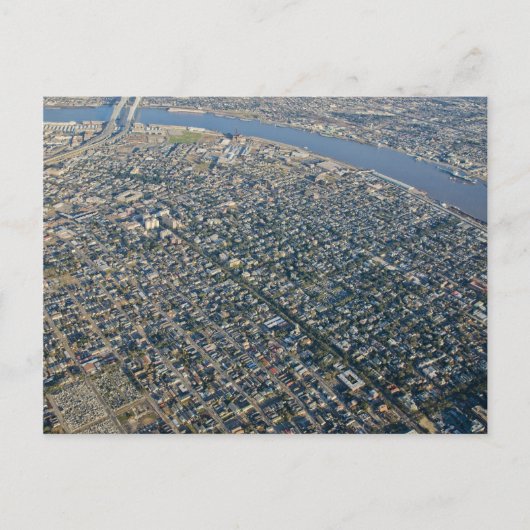 Carte Postale Aerial du district de Garden (Devant)