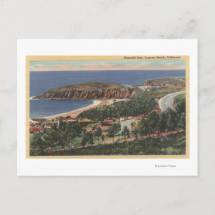 Carte Postale Aérien d'Emerald Bay