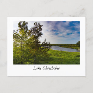 Carte Postale Aérien du lac Okeechobee