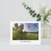 Carte Postale Aérien du lac Okeechobee (Debout devant)