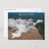 Carte Postale aérien iguazu (Devant / Derrière)