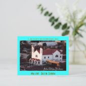 Carte postale aérienne de l'église St. John's (Debout devant)