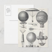 Carte Postale Aéronautique (Devant / Derrière)