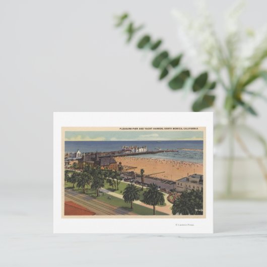 Carte Postale Aéronef de Pleasure Pier & Yacht Harbour (Debout devant)