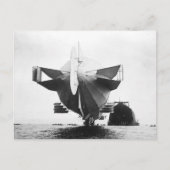 Carte Postale Aéronef de Zeppelin 1908 (Devant)