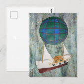 Carte Postale Aéronef Ferguson (Devant / Derrière)