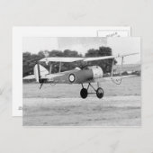 Carte Postale Aéronef Sopwith Décollage (Devant / Derrière)