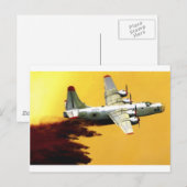 Carte Postale Aéronefs de pompier PBY (Devant / Derrière)