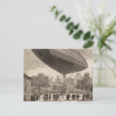 Carte Postale Aéroport à Auteuil (Debout devant)