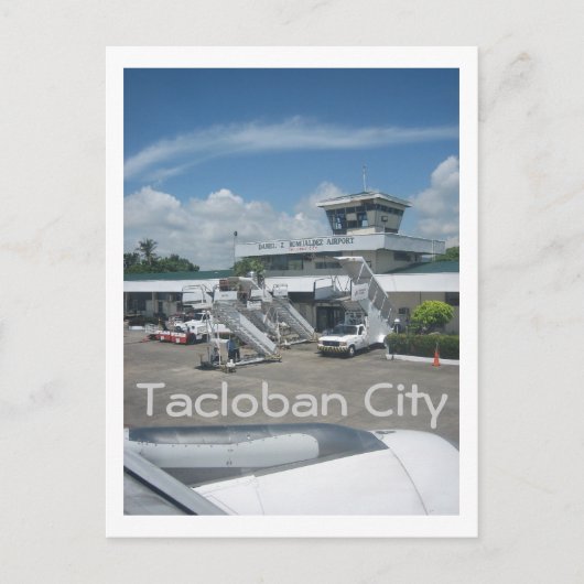 Carte Postale Aéroport de Tacloban (Devant)