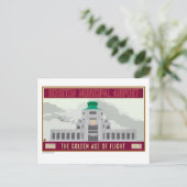 Carte Postale Aéroport d'Hobby TRAVEL-Houston (Debout devant)