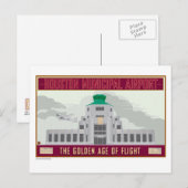 Carte Postale Aéroport d'Hobby TRAVEL-Houston (Devant / Derrière)