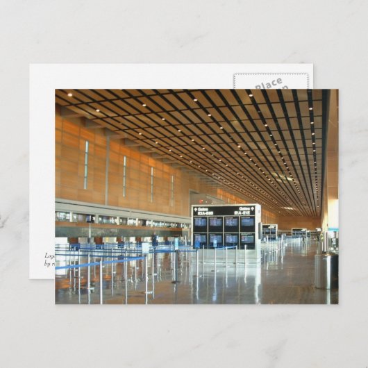 Carte Postale Aéroport international de Logan (Devant / Derrière)