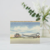 Carte Postale Aéroport Marthas Vineyard (Debout devant)