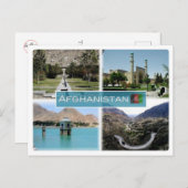 Carte Postale AF Afghanistan (Devant / Derrière)
