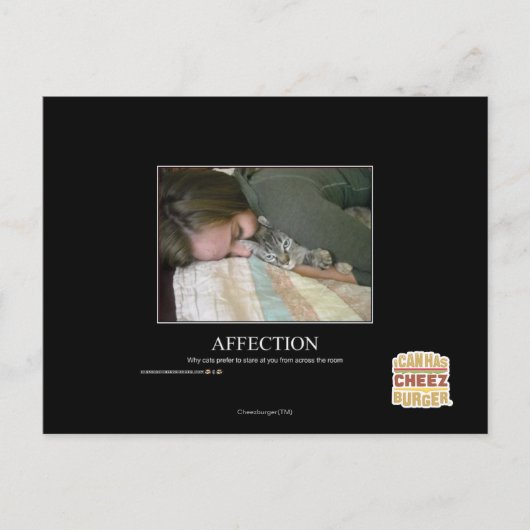 Carte Postale Affection (Devant)