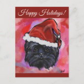 CARTE POSTALE AFFENPINSCHER  (Devant)