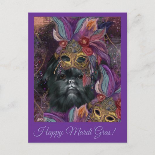 Carte Postale Affenpinscher (Devant)