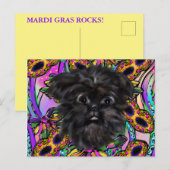 Carte Postale Affenpinscher (Devant / Derrière)