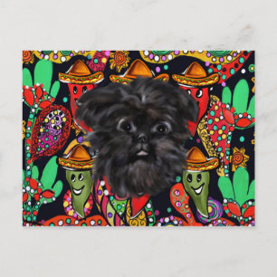 Carte Postale Affenpinscher