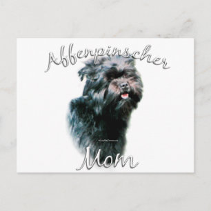 Carte Postale Affenpinscher Maman 2