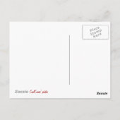 Carte Postale affichage citrouille (Dos)