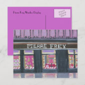 Carte Postale Affichage de fenêtre Pierre Frey (Devant / Derrière)