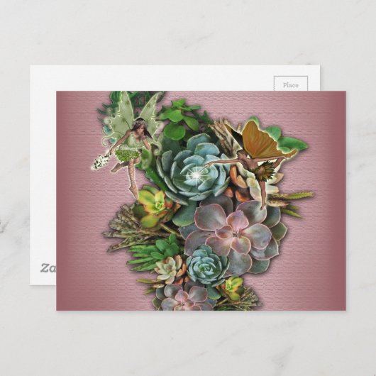 Carte Postale Affichages successifs (Devant / Derrière)