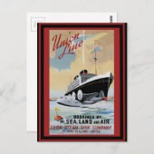 Carte Postale Affiche 47 de Vintage voyage (Devant / Derrière)