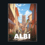 Carte Postale Affiche Albi - France - Département du Tarn - 81 -<br><div class="desc">Albi est une commune française, préfecture du département du Tarn, en région Occitanie. En 2020, la ville d'Albi compte 49 094 habitants, et avec son unité urbaine 73 260 habitants. Albi est la ville-centre de la communauté d'agglomération de l'Albigeois qui compte près de 82 500 habitants et 17 communes adhérentes....</div>