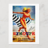 Carte Postale Affiche ancienne d'Exmouth South Devon Australie (Devant)