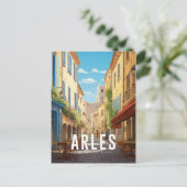 Carte Postale Affiche Arles - France - illustration (Debout devant)