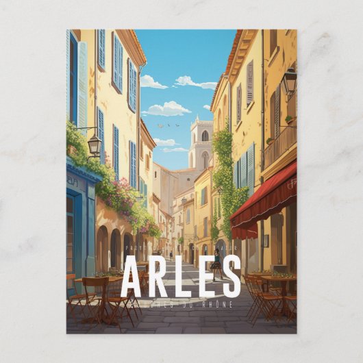 Carte Postale Affiche Arles - France - illustration (Devant)