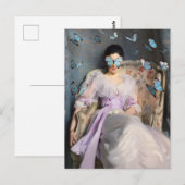 Carte Postale Affiche Butterfly Dreams II (Devant / Derrière)