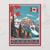 Carte Postale Affiche Canada Travel (Devant)