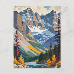 Carte Postale Affiche Canada Travel