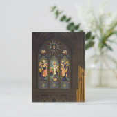 Carte Postale Affiche de 1923 représentant une église avec un vi (Debout devant)