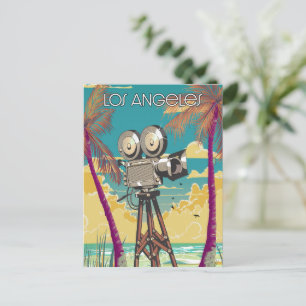 Carte Postale Affiche de caméra de cinéma Los Angeles