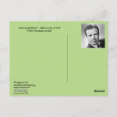 Carte postale - Affiche de cinéma "Johnny O'Clock" (Dos)