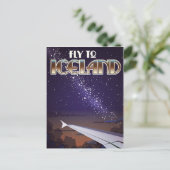 Carte Postale Affiche de combat d'Islande (Debout devant)