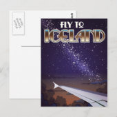 Carte Postale Affiche de combat d'Islande (Devant / Derrière)