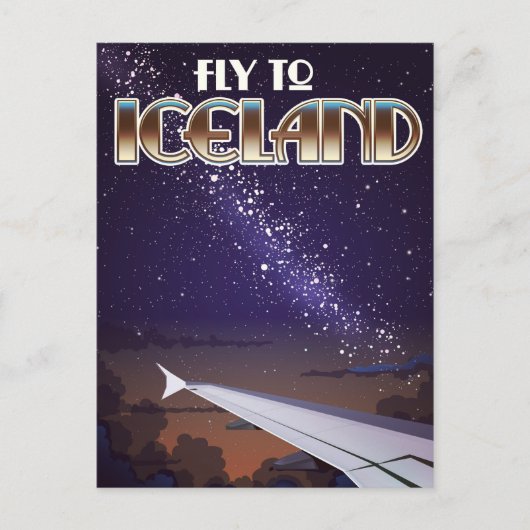 Carte Postale Affiche de combat d'Islande (Devant)