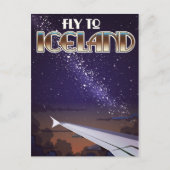 Carte Postale Affiche de combat en Islande (Devant)