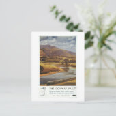 Carte Postale Affiche de Conway Valley Scene British Railways (Debout devant)